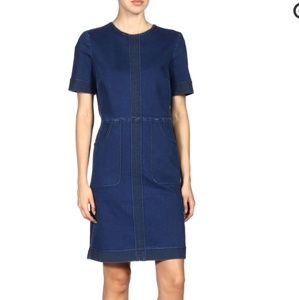 Stella McCartney denim shift dress